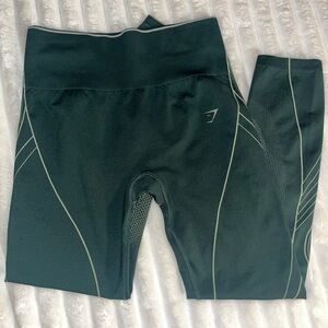 Green Gymshark Leggings